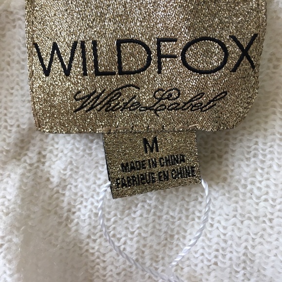 Wildfox It Could Happen Skyline Sequin Sweater M - Picture 4 of 7